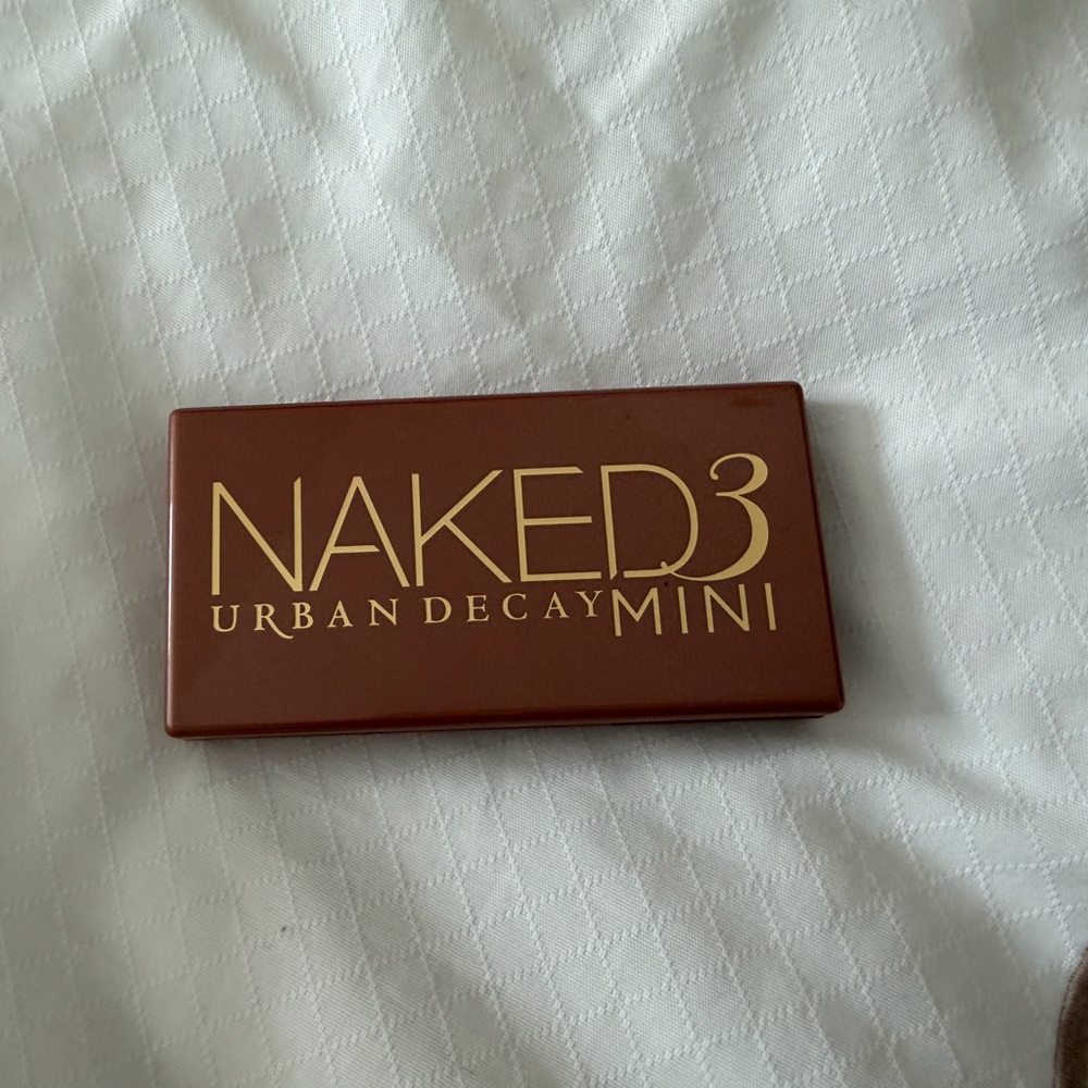 Urban Decay Naked3 Mini Palette - Rich Brown Case